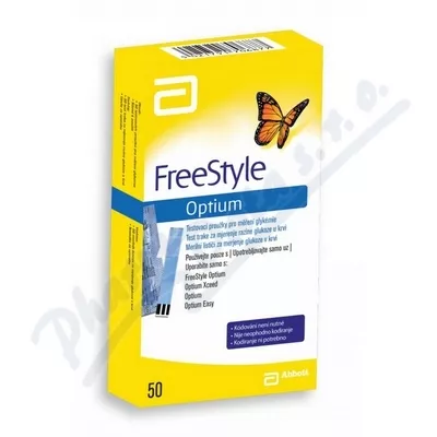 Paski testowe FreeStyle Optium 50szt