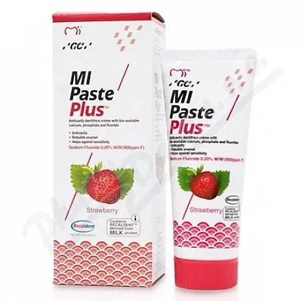 GC MI Paste Plus dentální krém Jahoda 40g