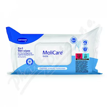 MoliCare Skin Wet Wipes 3in1 50szt