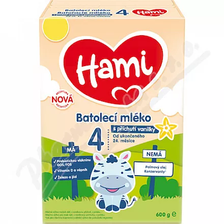 Hami 4 o smaku waniliowym 600g