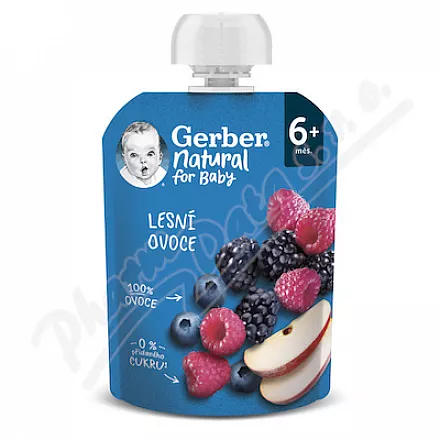 Gerber Naturalne Owoce Leśne Kapsułki 90g 6M 
