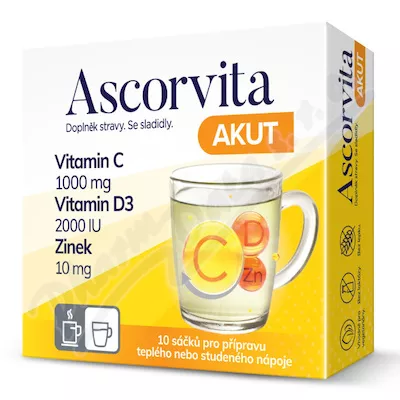 Ascorvita AKUT nápoj 10x3g