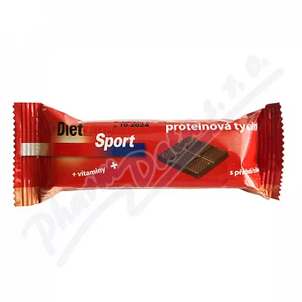 DietLine Sport baton proteinowy czekoladowy 44g