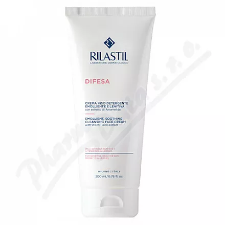 RILASTIL Difesa jemný čisticí a odličov.krém 200ml - odličování,odličování obličeje,čištění obličeje,čistění pleti,