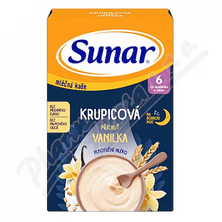 Sunar Ml.kaszka manna Wanilia na dobranoc 210g