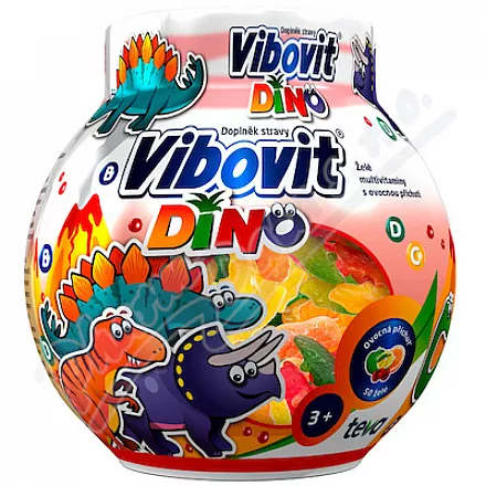 Vibovit Dino żelki cukierki multiwitaminy 50szt
