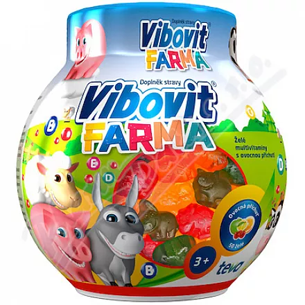 Vibovit Farm żelki multiwitamina 50szt