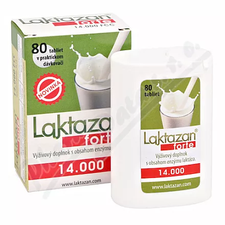 Laktazan forte 14,000 FCC tbl.80