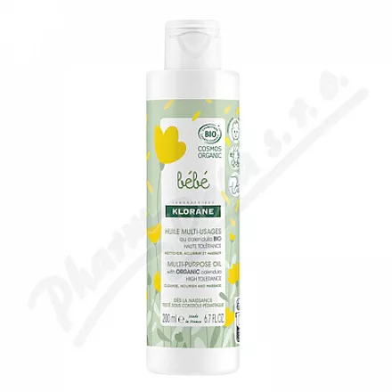 KLORANE BEBE Wielofunkcyjny olejek z bio nagietkiem 200ml