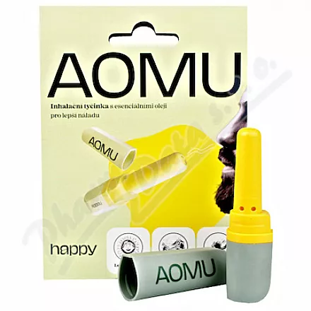 Sztyft do inhalacji AOMU z olejkami eterycznymi Happy