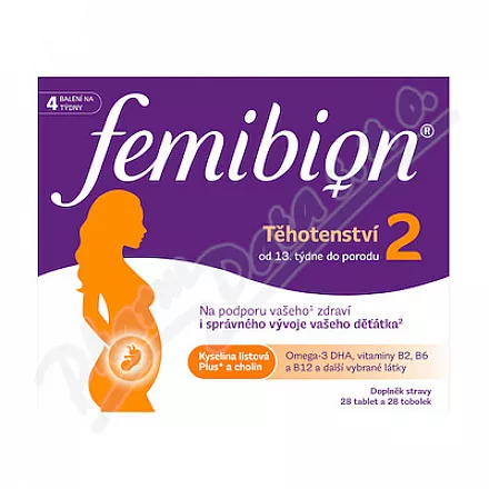 Femibion 2 Těhotenství tbl.28 + tob.28
