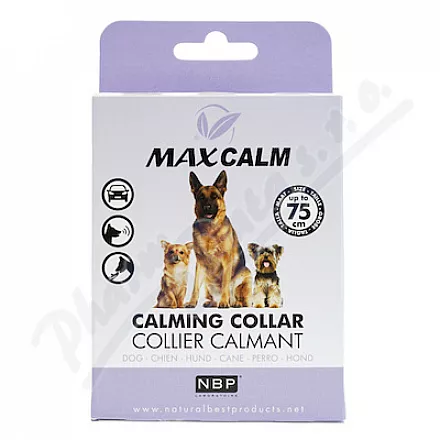 Max Calm zklidň.obojek proti stresu pro psy 75cm - Veterinární přípravky a potřeby pro vaše mazlíčky.
