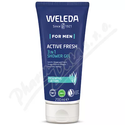 WELEDA For Men Active Fresh 3in1 BIO 200ml