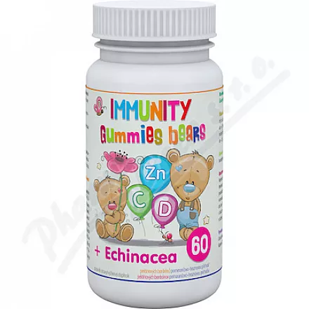 Żelki na odporność 60 cukierków pektynowych