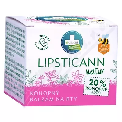 Annabis Lipsticann Natur konop.balzám na rty 15ml