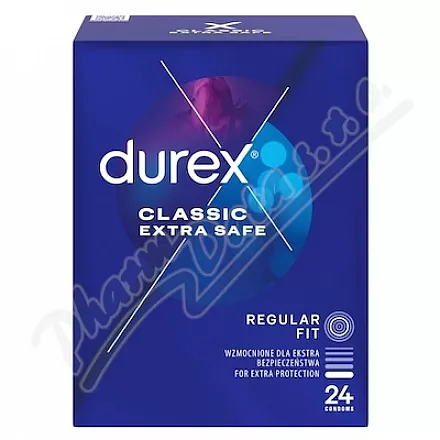 Prezerwatywa DUREX Classic Extra Safe 24ks