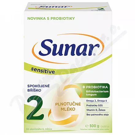 Sunar Sensitive 2 od 6m+ 500g