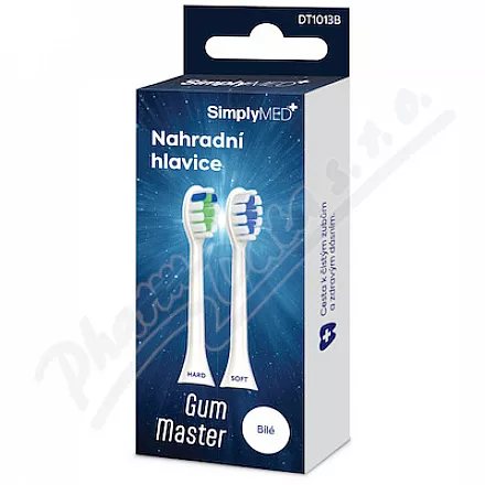 SimplyMed Wymienna głowica do sonic.kart. DT1013B biała