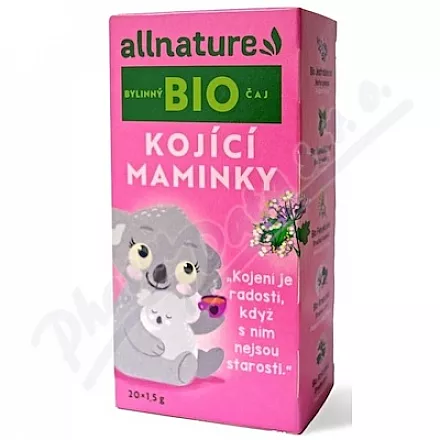 Allnature Herbatka ziołowa dla mam karmiących piersią BIO 20x1,5g