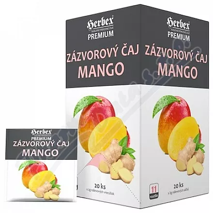 HERBEX Herbata imbirowa Mango n.s.20x2g