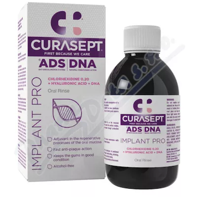 CURASEPT ADS DNA IMPLANT PRO Ústní voda 200ml