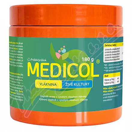 Medicol błonnik/żywe kultury bakterii 180g