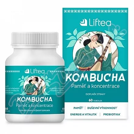 LIFTEA Kombucha Paměť a koncentrace tob.60