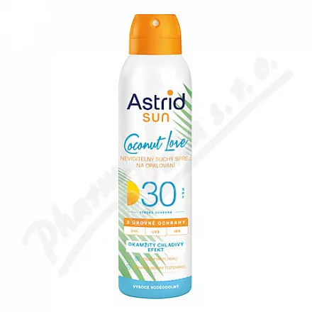 Astrid SUN neviditelný suchý opal.sprejSPF30 150ml