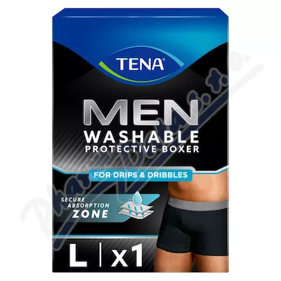 TENA Men Washab.Boxers L čer.inkon.boxer.1ks 84945