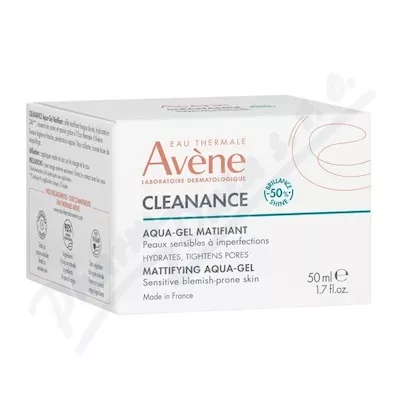 AVENE Cleanance Aqua gel zmatňující 50ml - avene kosmetika,avene,avena,avene cicalfate,avene physiolift,