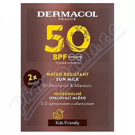 Dermacol Wodoodporny balsam przeciwsłoneczny SPF50 2x15ml