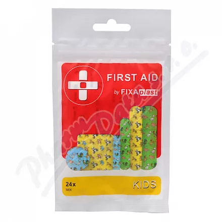FIXAplast FIRST AID Kids náplast mix 24ks