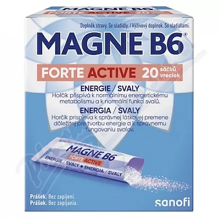 Magne B6 Forte Active 20 sáčků