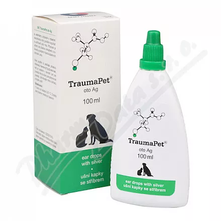 TraumaPet krople do uszu z Ag 100ml