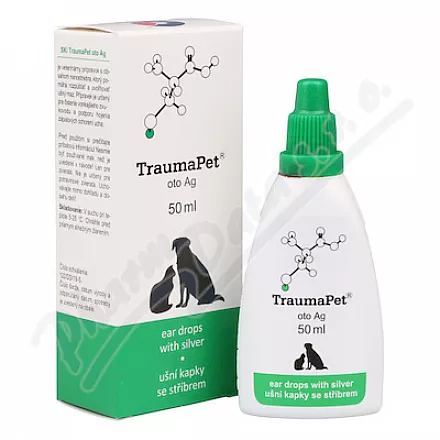 TraumaPet krople do uszu z Ag 50ml