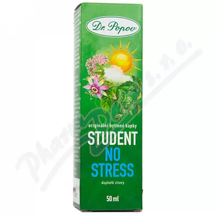 Dr.Popov Kapky bylinné Student-No stress 50ml