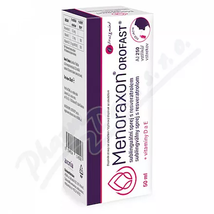 Menoraxon OROFAST podjęzykowy spray z resweratrolem50ml