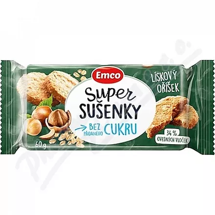 EMCO Super herbatniki orzech laskowy 60g