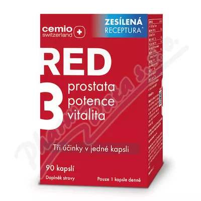 Cemio RED3 cps. 90 NOVÝ