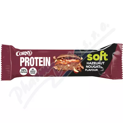 CORNY PROTEIN soft Lískový oříšek-nugát 45g