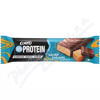 CORNY 30% PROTEIN Slaný karamel 50g