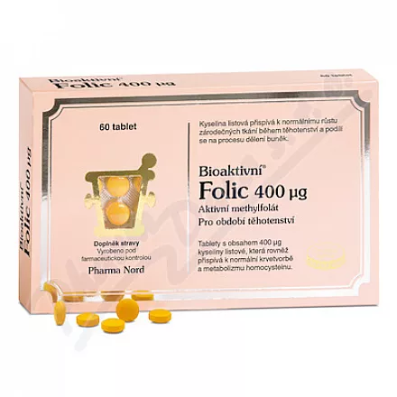 Pharma Nord Bioaktivní Folic tbl.60