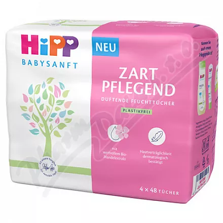 Chusteczki nawilżane HiPP BabySANFT 4x48szt.