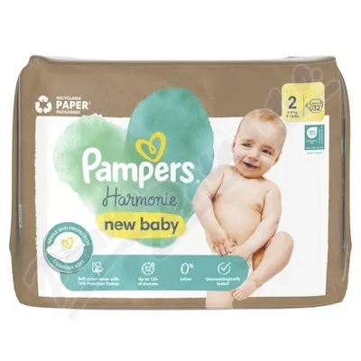 Pampers Harmonie New Baby 2 plenk.kalh.4-8kg 32ks