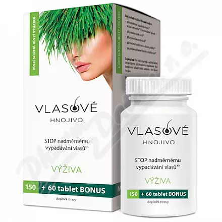 Nawóz do włosów 150 60 tabletek