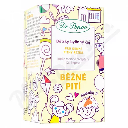 Dr.Popov Herbata ziołowa dla dzieci - Picie pieniędzy 20x1,5g