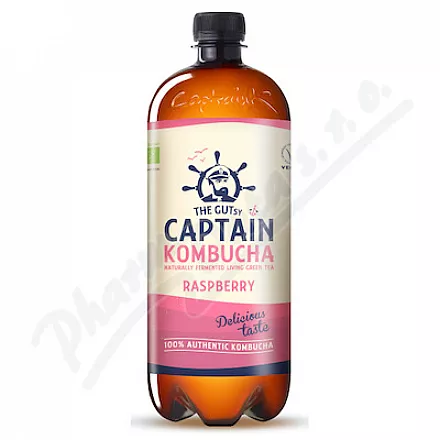 The Gutsy Captain Kombucha malina BIO 1l