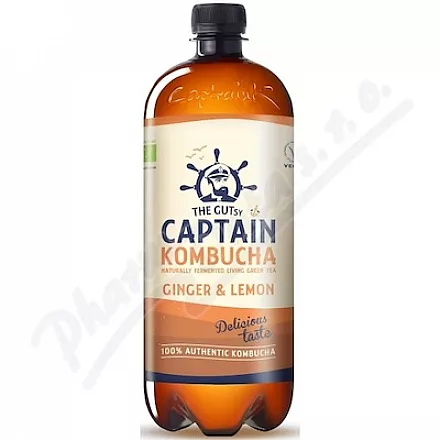 The Gutsy Captain Kombucha Ginger