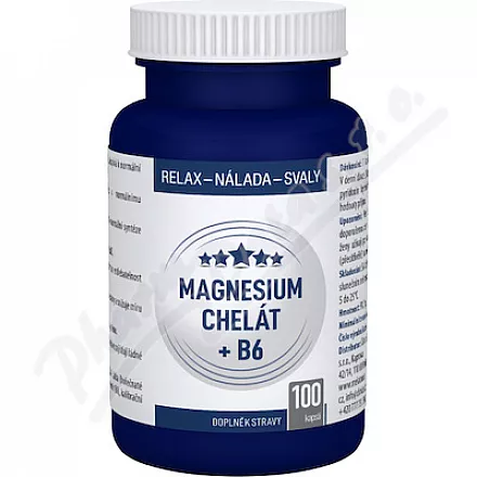 Magnesium chelát + B6 cps.100