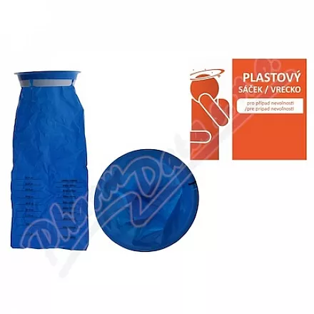 Plastikowa torba na mdłości 42x17.2cm 4szt.